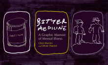 Book cover of Bitter Medicine: A Graphic Memoir of Mental Illness