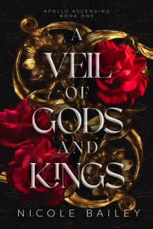 Book cover of A Veil of Gods and Kings: Apollo Ascending Book 1