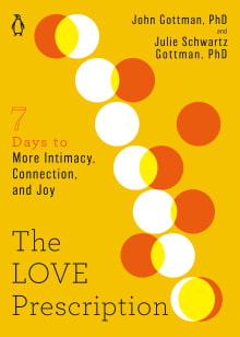 Book cover of The Love Prescription: Seven Days to More Intimacy, Connection, and Joy