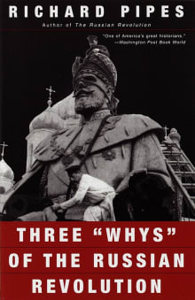 Book cover of Three "Whys" of the Russian Revolution