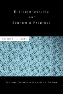 Book cover of Entrepreneurship and Economic Progress