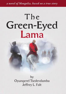 Book cover of The Green Eyed Lama