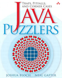 Book cover of Java Puzzlers: Traps, Pitfalls, and Corner Cases