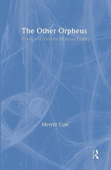 Book cover of The Other Orpheus: A Poetics of Modern Homosexuality