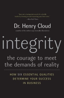 Book cover of Integrity: The Courage to Meet the Demands of Reality