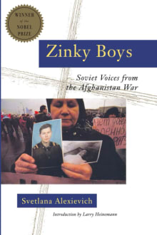 Book cover of Zinky Boys: Soviet Voices from the Afghanistan War