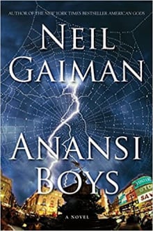 Book cover of Anansi Boys