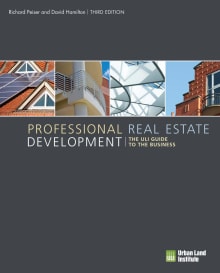 Book cover of Professional Real Estate Development: The Uli Guide to the Business