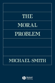 Book cover of The Moral Problem