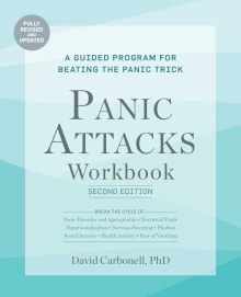 Book cover of Panic Attacks Workbook: A Guided Program for Beating the Panic Trick
