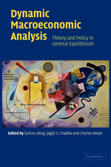 Book cover of Dynamic Macroeconomic Analysis: Theory and Policy in General Equilibrium