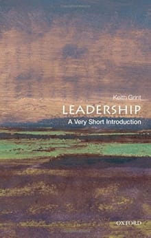 Book cover of Leadership: A Very Short Introduction
