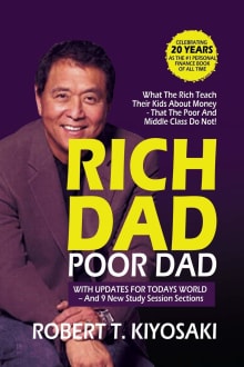 Book cover of Rich Dad Poor Dad