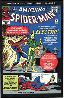 Book cover of The Amazing Spider-Man