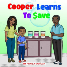 Book cover of Cooper Learns To Save