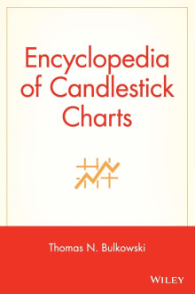 Book cover of Encyclopedia of Candlestick Charts