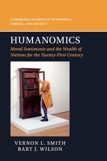 Book cover of Humanomics: Moral Sentiments and the Wealth of Nations for the Twenty-First Century