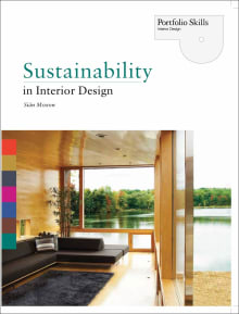 Book cover of Sustainability in Interior Design