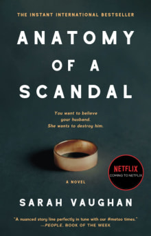 Book cover of Anatomy of a Scandal