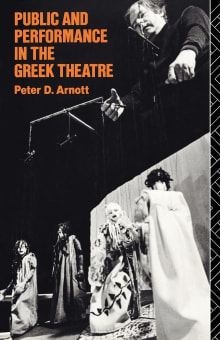 Book cover of Public and Performance in the Greek Theatre