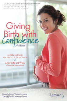 Book cover of Giving Birth with Confidence