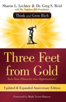 Book cover of Three Feet from Gold