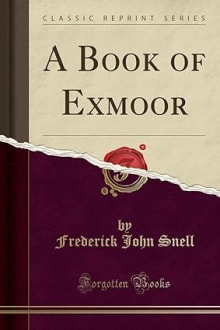 Book cover of A Book of Exmoor