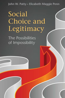 Book cover of Social Choice and Legitimacy: The Possibilities of Impossibility