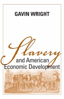 Book cover of Slavery and American Economic Development