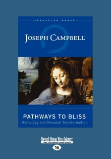 Book cover of Pathways to Bliss: Mythology and Personal Transformation