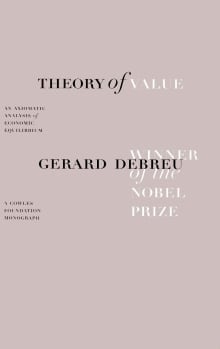 Book cover of Theory of Value: An Axiomatic Analysis of Economic Equilibrium