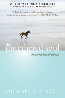 Book cover of The Untethered Soul: The Journey Beyond Yourself