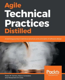 Book cover of Agile Technical Practices Distilled: A learning journey in technical practices and principles of software design