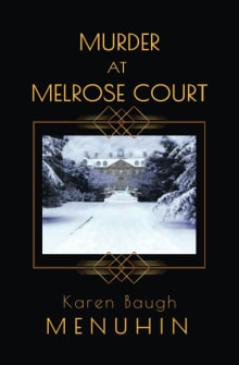 Book cover of Murder at Melrose Court: A 1920s Country House Christmas Murder