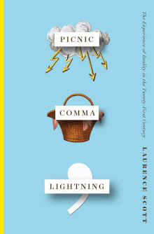 Book cover of Picnic Comma Lightning: The Experience of Reality in the Twenty-First Century