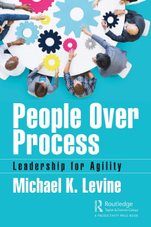 Book cover of People Over Process: Leadership for Agility