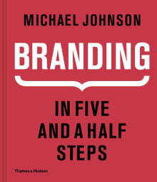 Book cover of Branding: In Five and a Half Steps