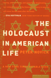 Book cover of The Holocaust in American Life