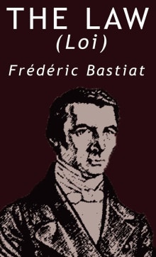 Book cover of The Law by Frederic Bastiat