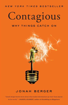 Book cover of Contagious: Why Things Catch on