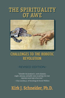 Book cover of The Spirituality of Awe: Challenges to the Robotic Revolution