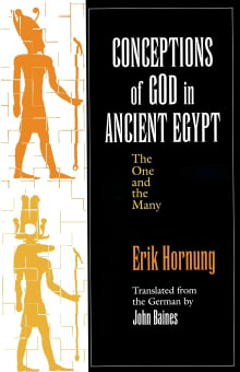 Book cover of Conceptions of God in Ancient Egypt: The One and the Many