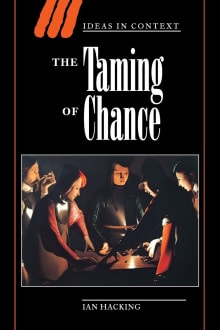 Book cover of The Taming of Chance