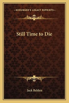 Book cover of Still Time To Die