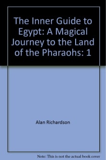 Book cover of The Inner Guide to Egypt: A Magical Journey to the Land of the Pharaohs: 1