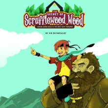 Book cover of The Secret of Scrufflewood Wood