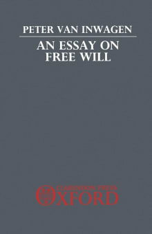 Book cover of An Essay on Free Will