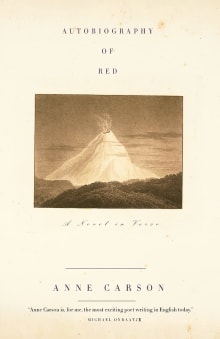 Book cover of Autobiography of Red: A Novel in Verse