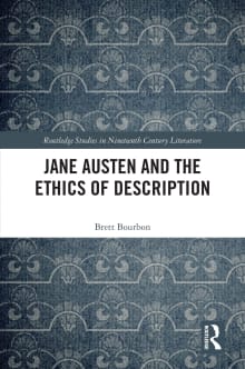 Book cover of Jane Austen and the Ethics of Description
