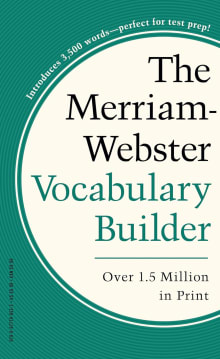 Book cover of The Merriam-Webster’s Vocabulary Builder